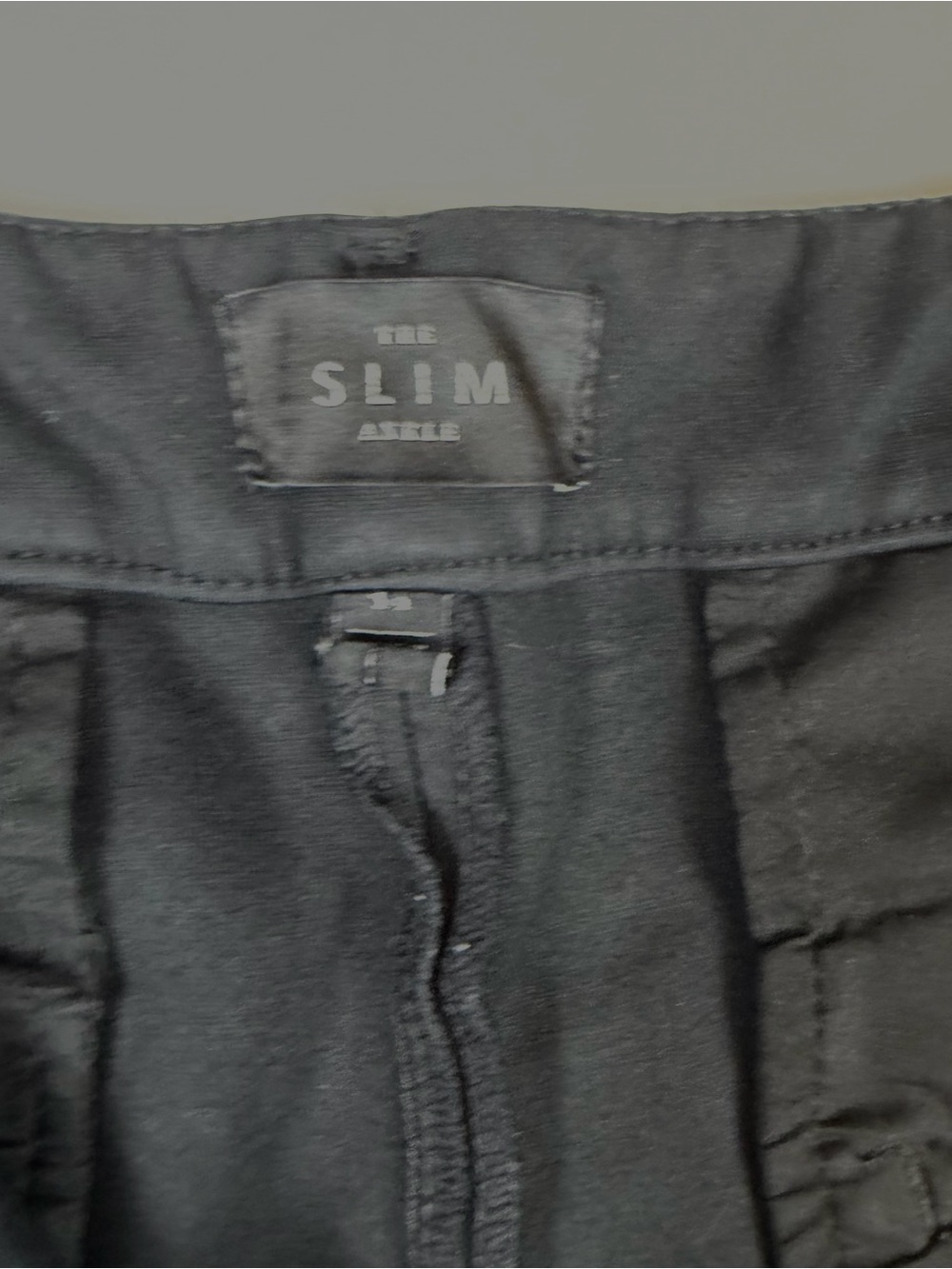 White House Black Market The Slim Ankle Pants Size 14 Black Stretch - Picture 5 of 9